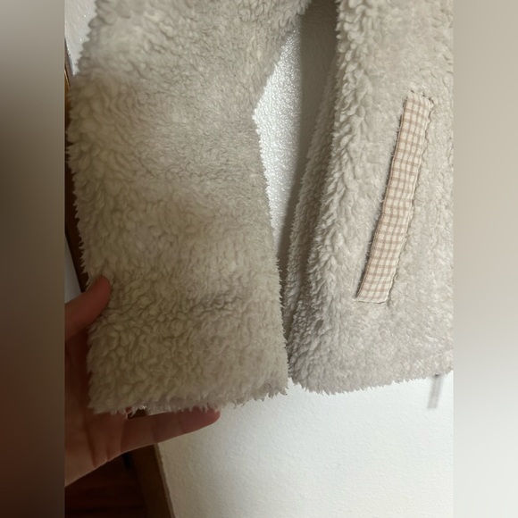 Madewell resourced Sherpa zip jacket. Small - Picture 4 of 10